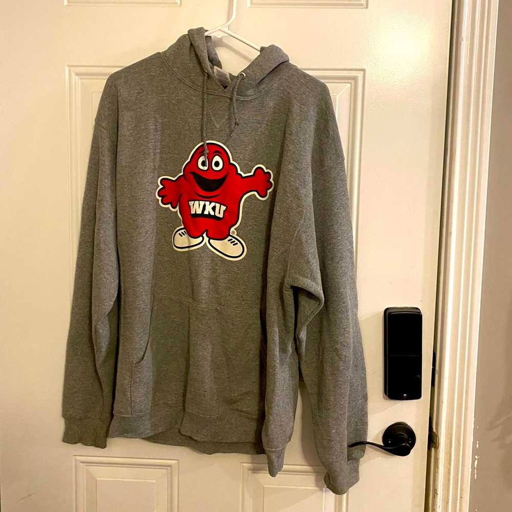 WKU Size Large Big Red Hoodie